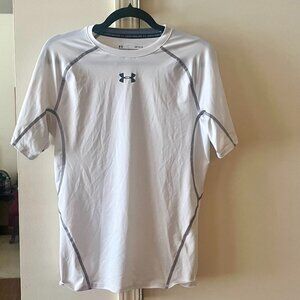 Under Armour White Compression Workout Shirt